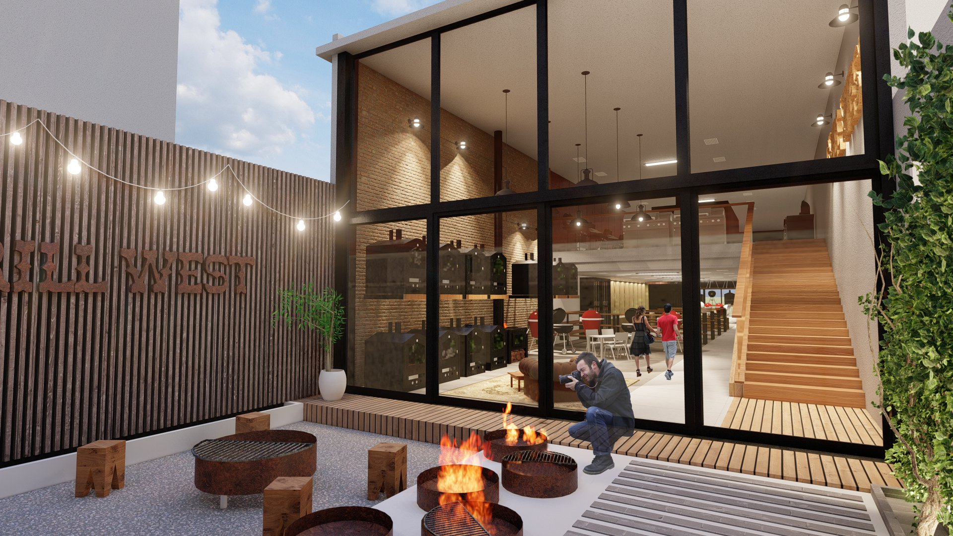 De depósito a sector de eventos