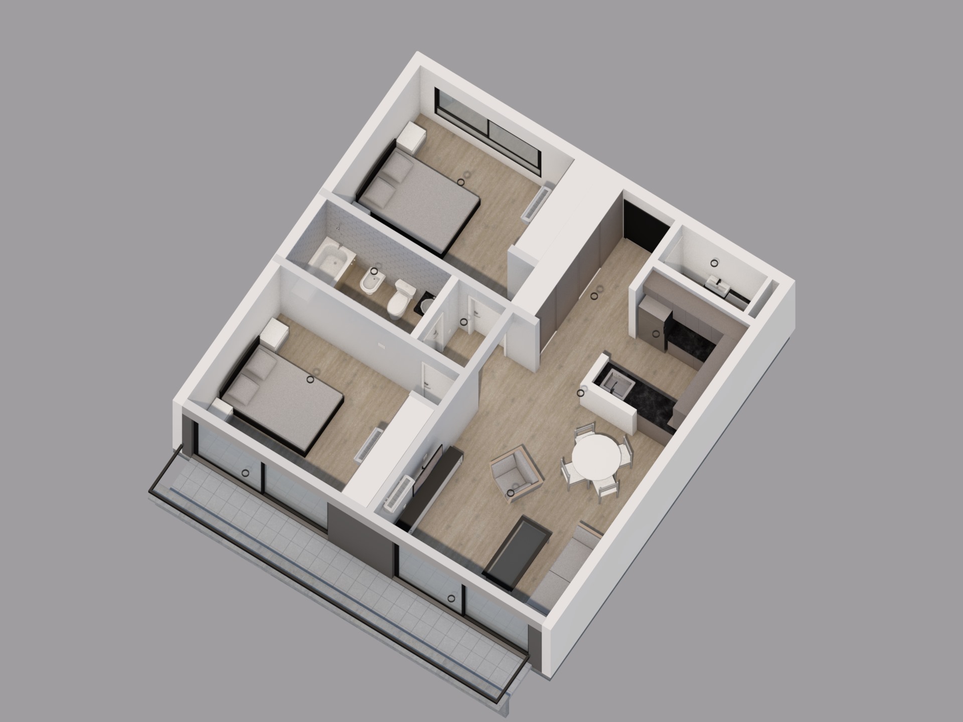 Edificio Multifamiliar - Vista 3